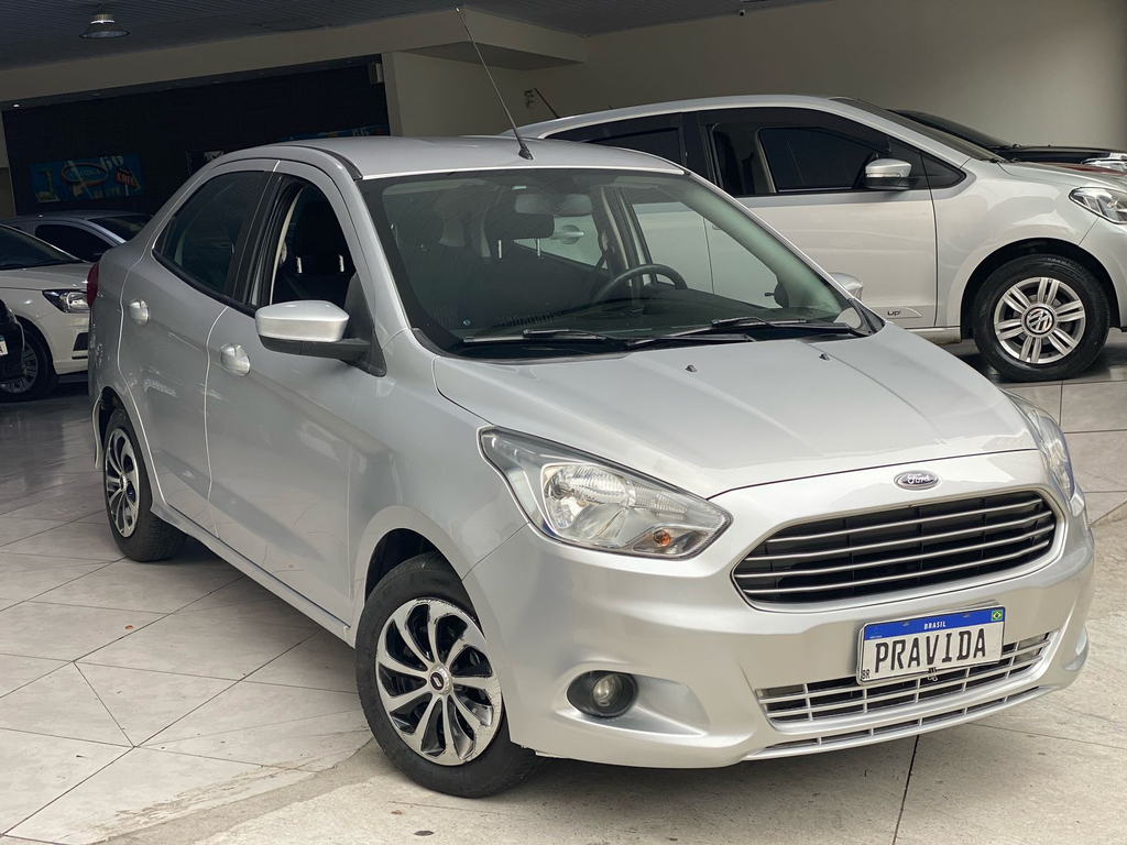 Ford Ka Sedan Prata