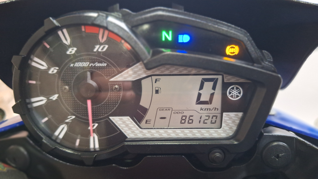 Yamaha XTZ Azul