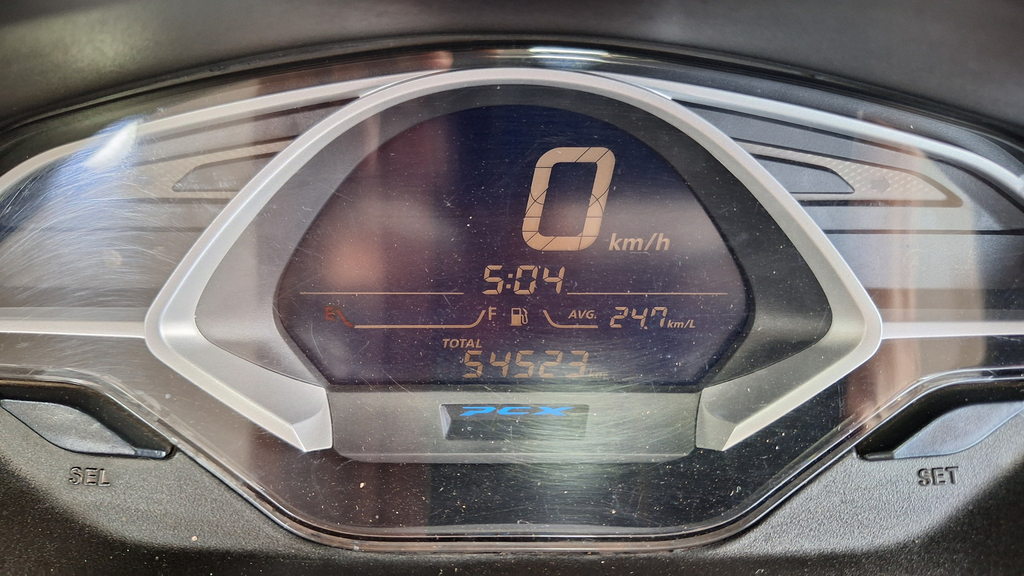 Honda PCX Cinza
