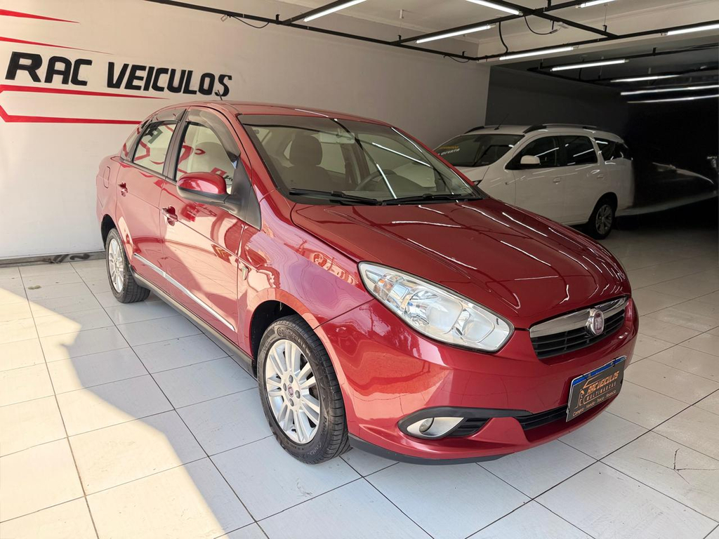 Fiat Grand Siena Vermelho