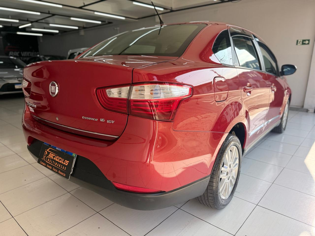 Fiat Grand Siena Vermelho