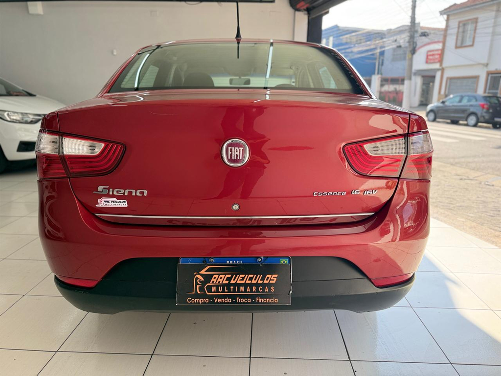 Fiat Grand Siena Vermelho
