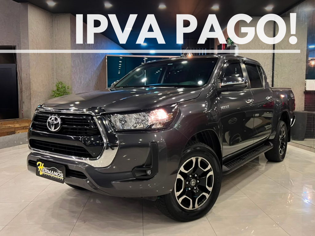 Toyota Hilux Cabine Dupla Cinza