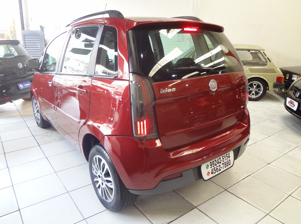 Fiat Idea Vermelho