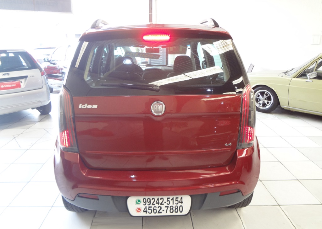 Fiat Idea Vermelho