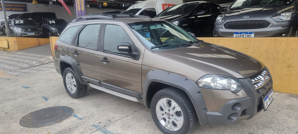 Fiat Palio Weekend Cinza