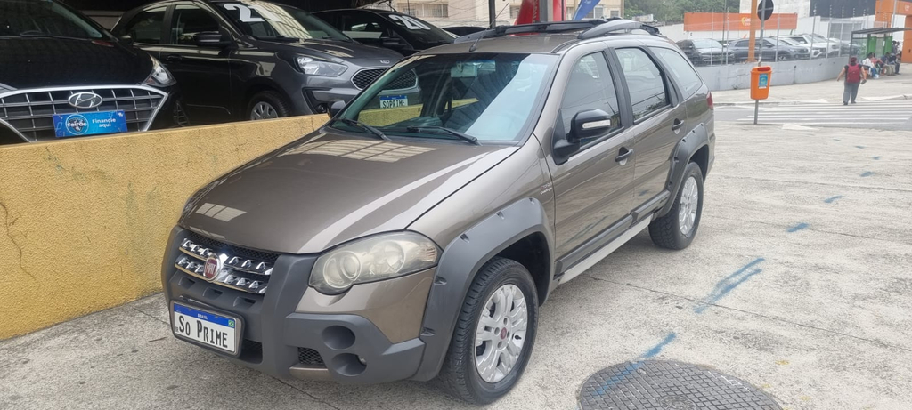 Fiat Palio Weekend Cinza