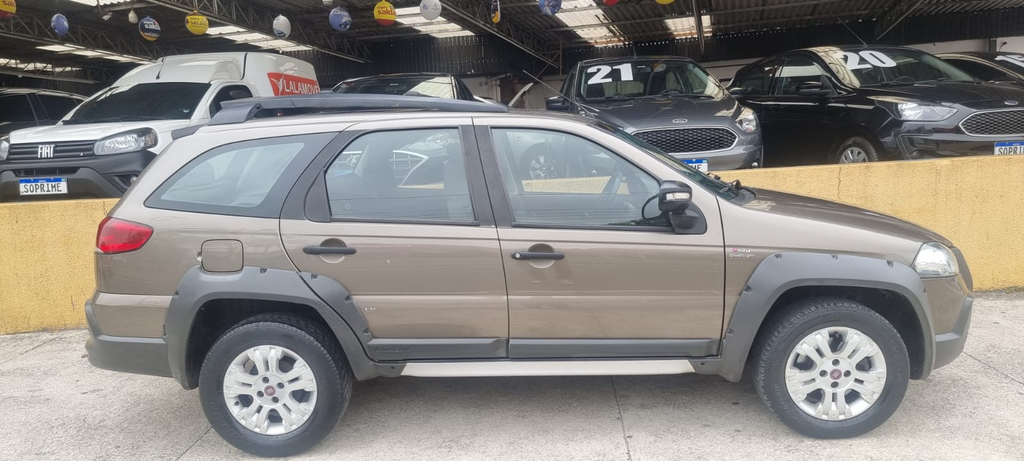 Fiat Palio Weekend Cinza