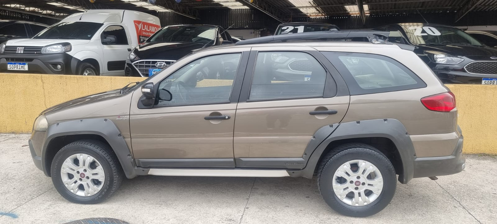 Fiat Palio Weekend Cinza