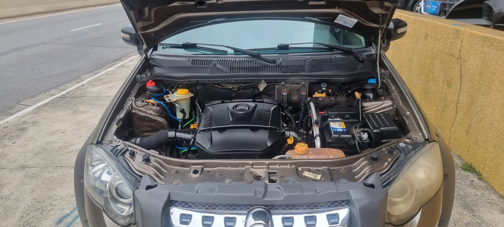 Fiat Palio Weekend Cinza