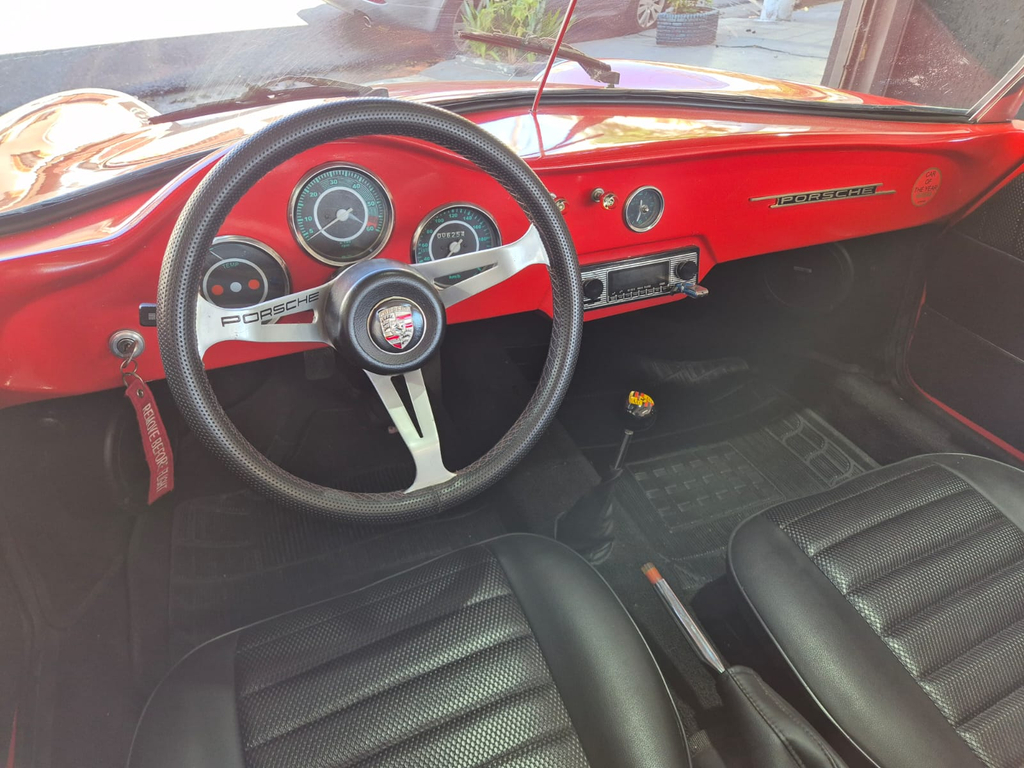 Porsche 356 SPEEDSTER Vermelho