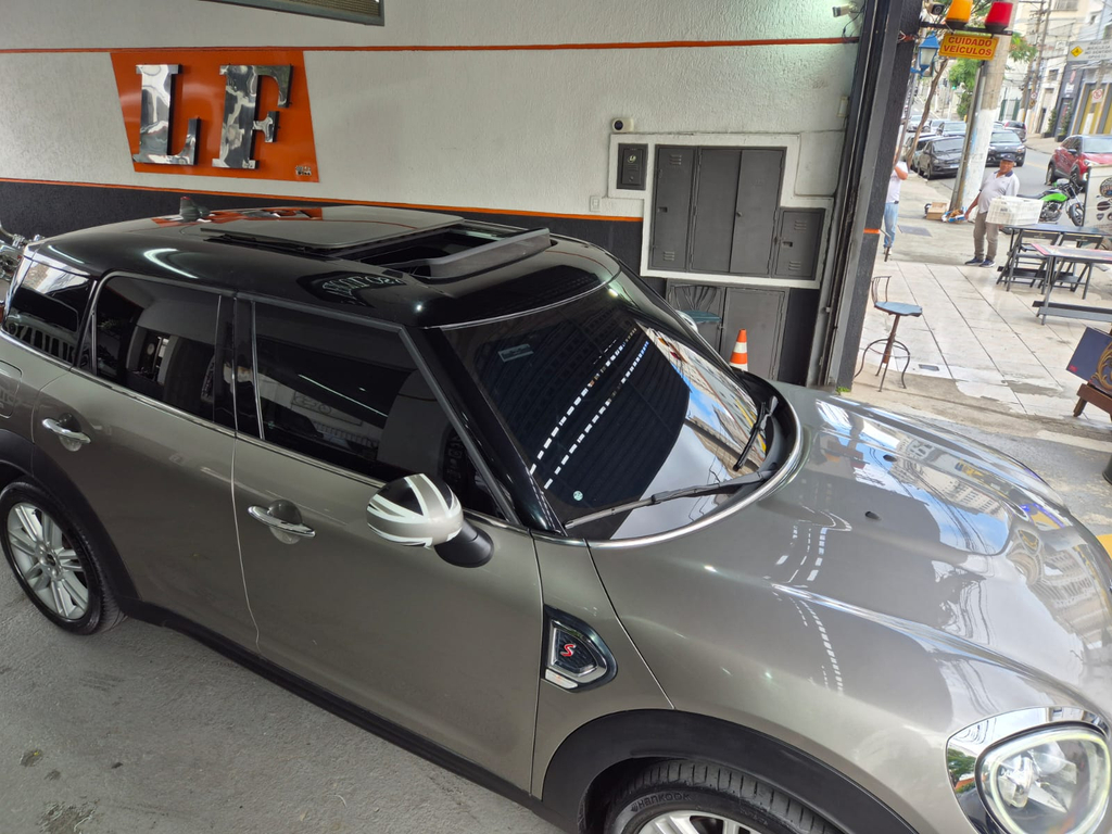 Mini Cooper Cinza