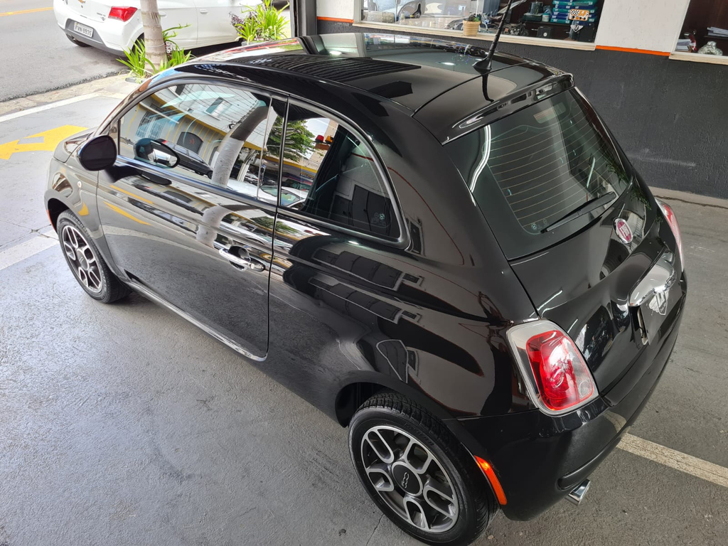 Fiat 500 Preto