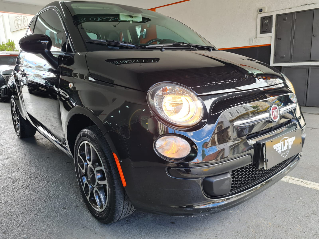 Fiat 500 Preto