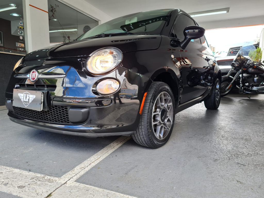 Fiat 500 Preto