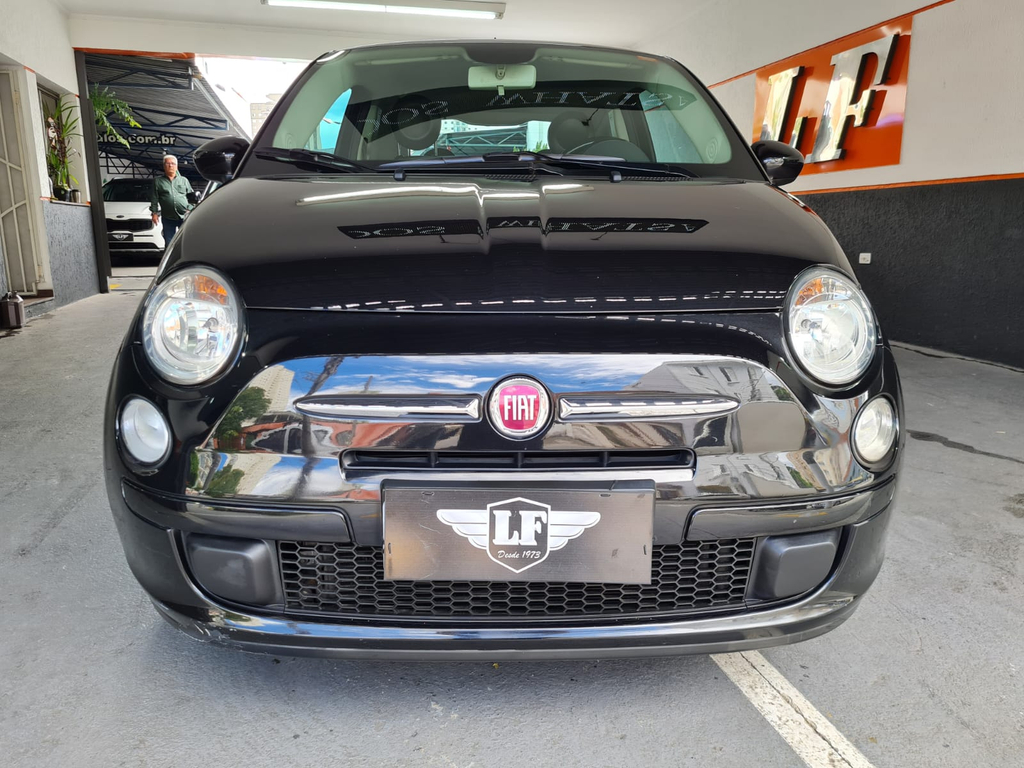 Fiat 500 Preto