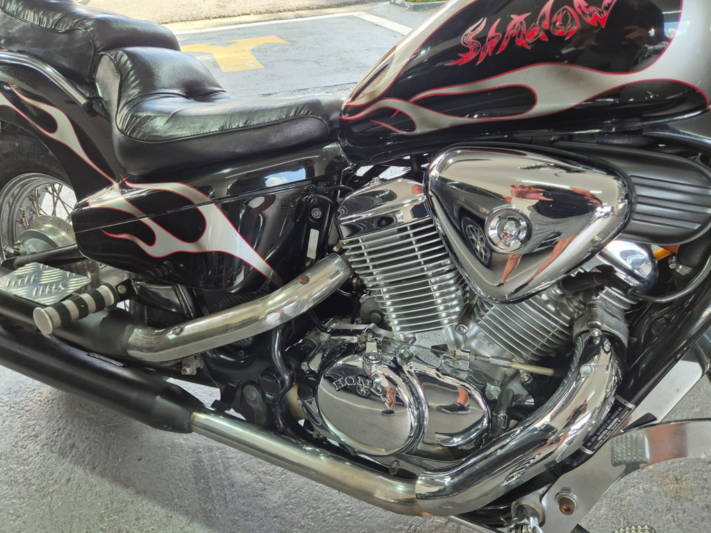 Honda VT 600  Preto