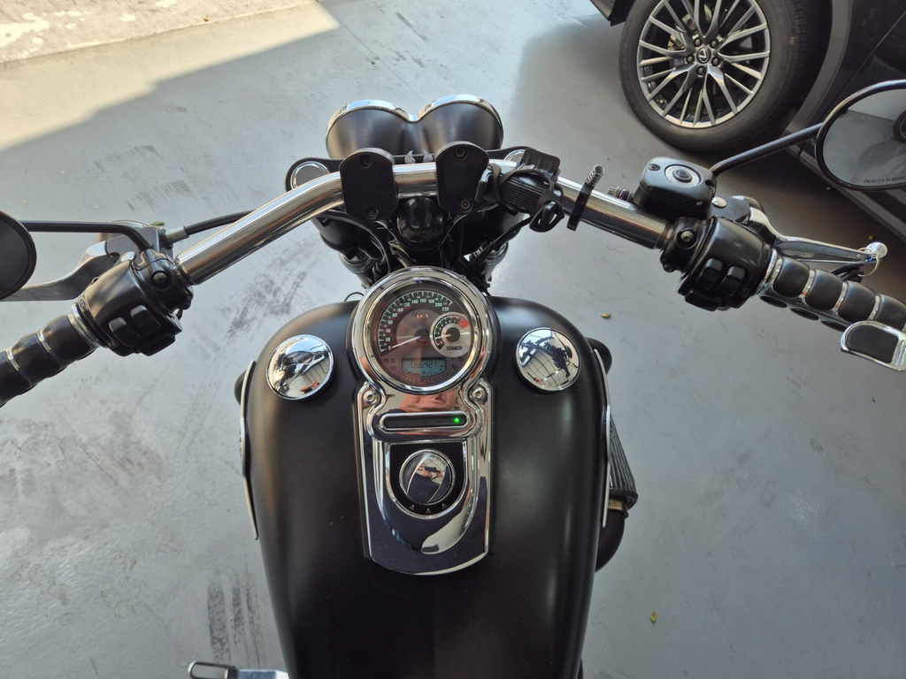 Harley-Davidson FAT Preto