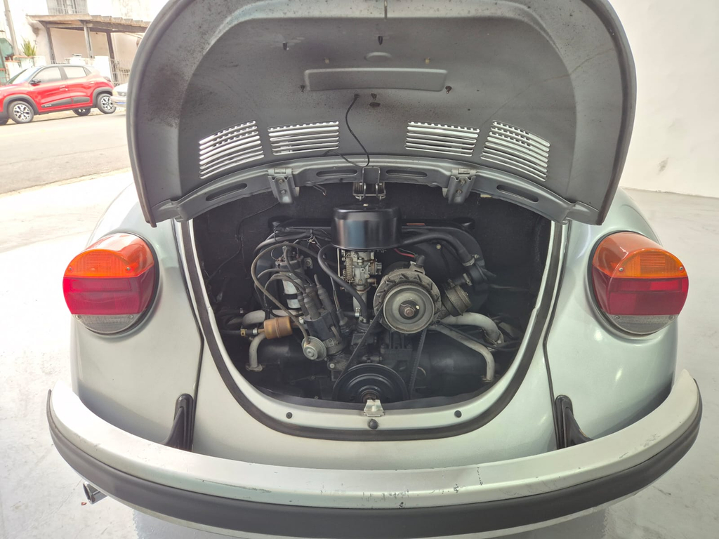 Volkswagen Fusca Cinza