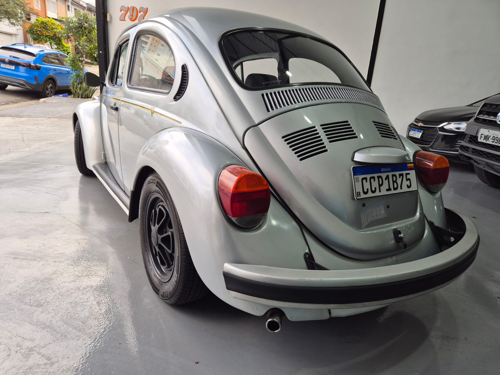 Volkswagen Fusca Cinza