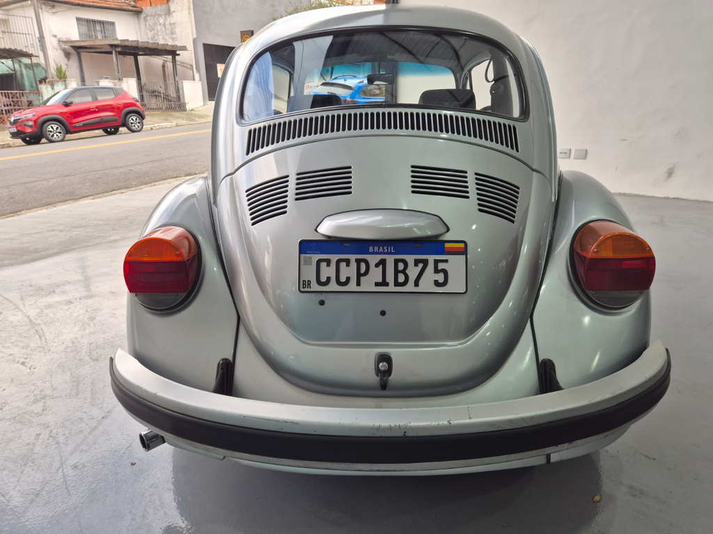 Volkswagen Fusca Cinza