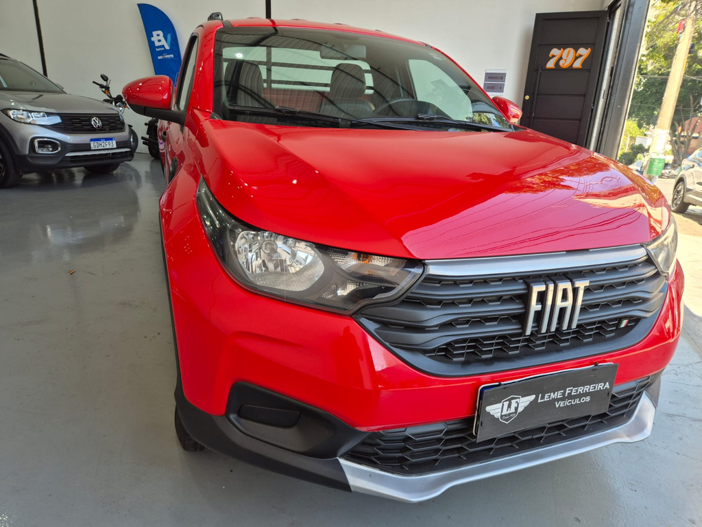 Fiat Strada Vermelho