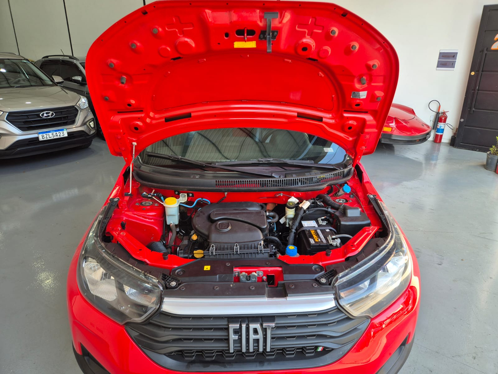 Fiat Strada Vermelho