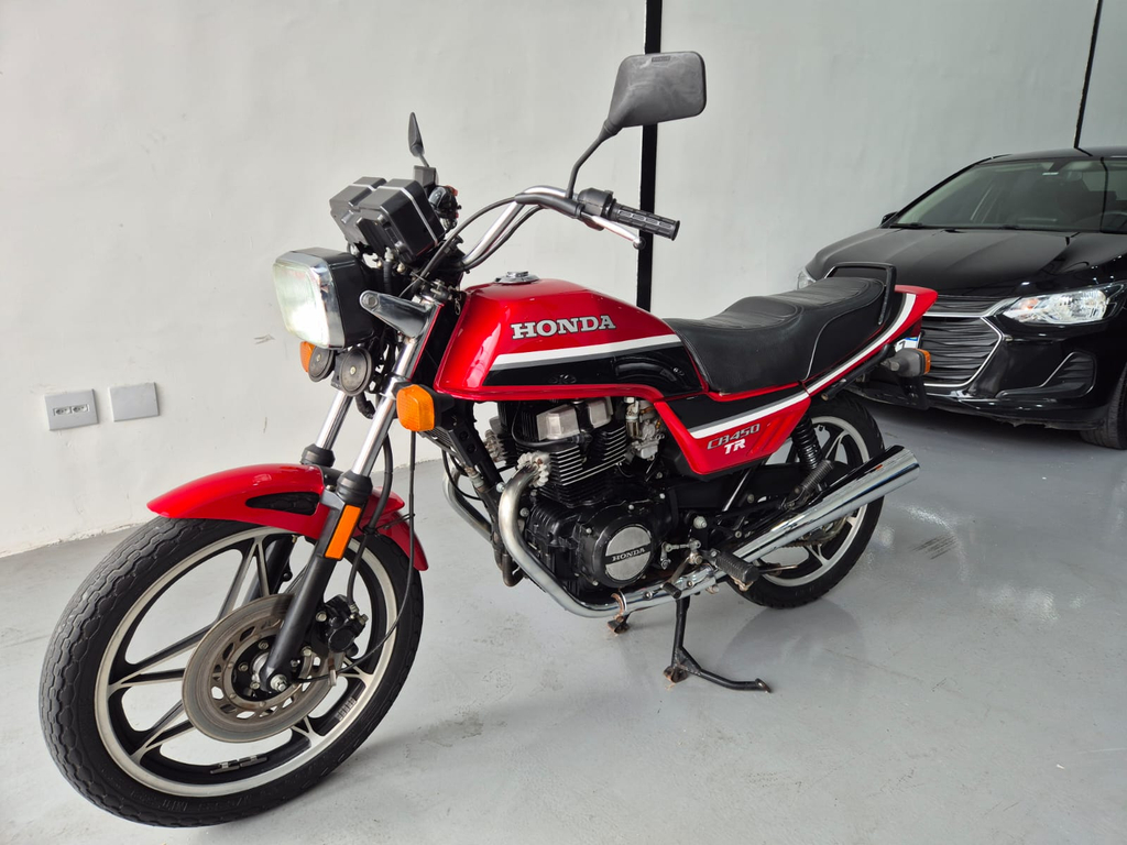Honda CB 450 Vermelho