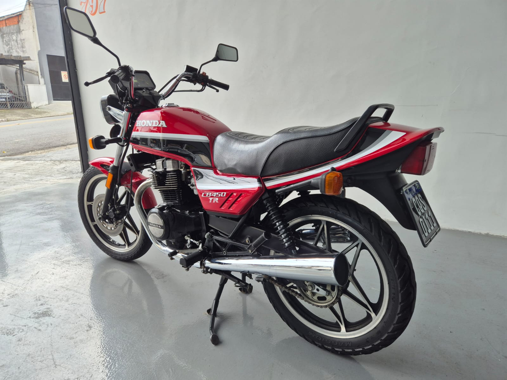 Honda CB 450 Vermelho