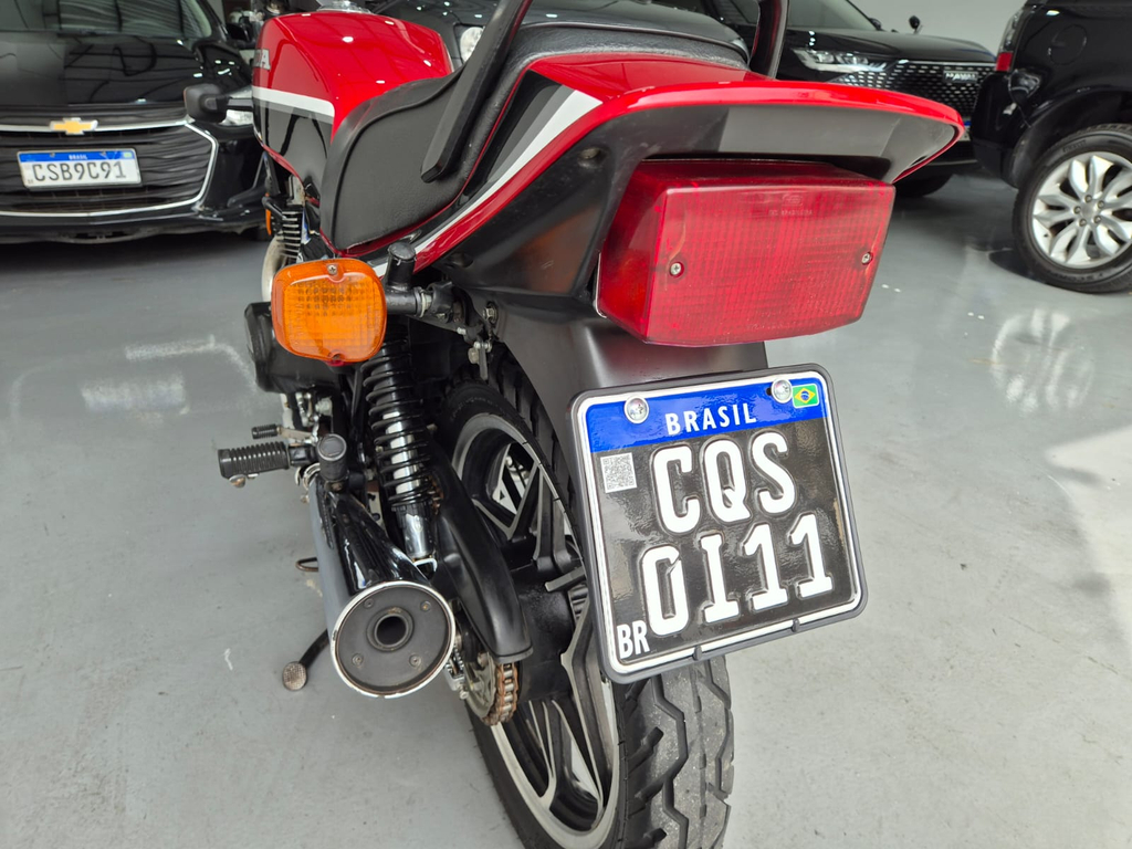 Honda CB 450 Vermelho