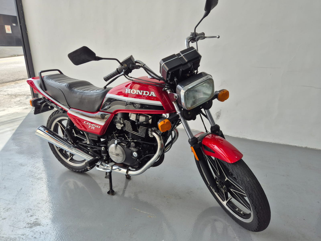 Honda CB 450 Vermelho
