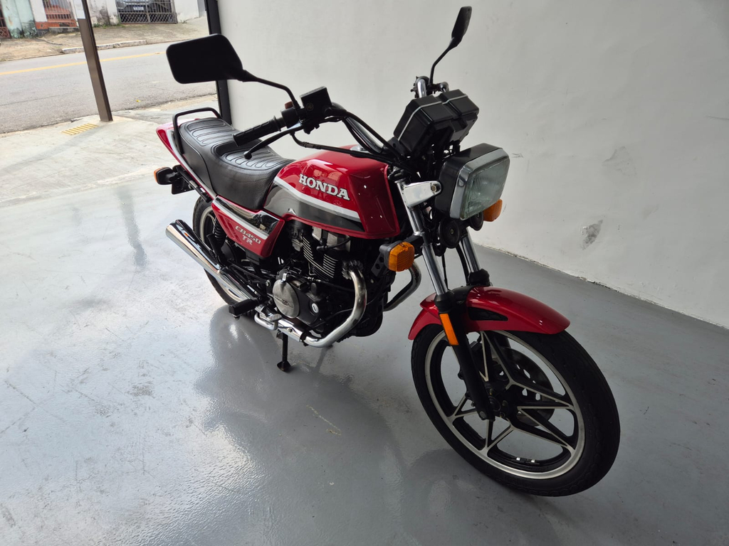 Honda CB 450 Vermelho
