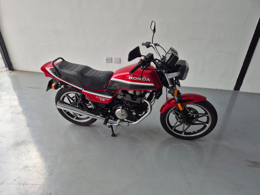 Honda CB 450 Vermelho