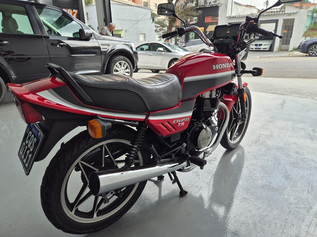 Honda CB 450 Vermelho