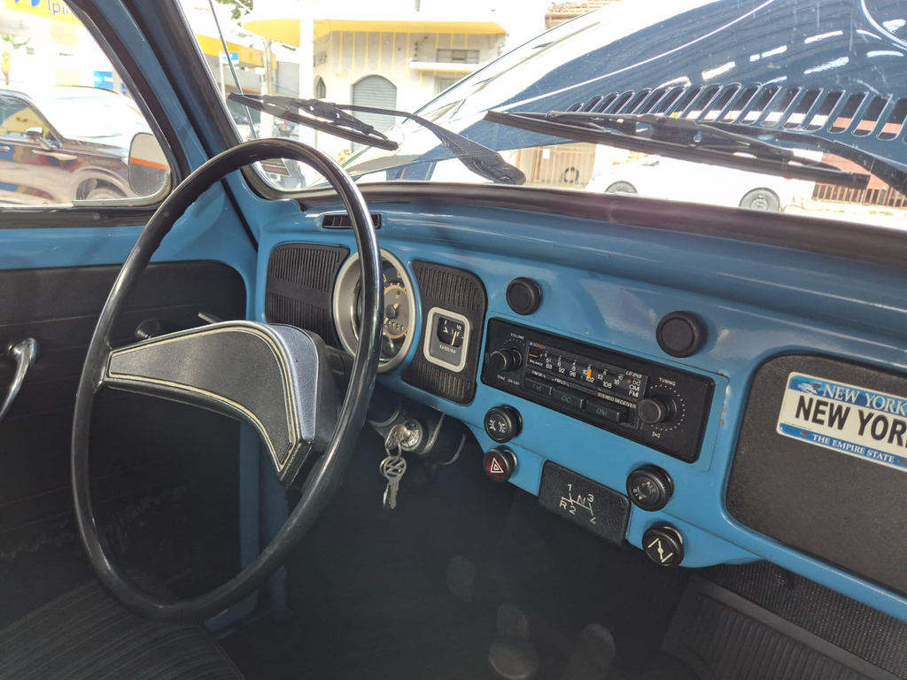 Volkswagen Fusca Azul