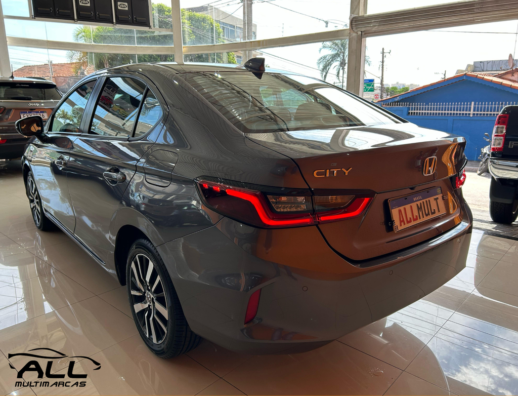 Honda City Cinza