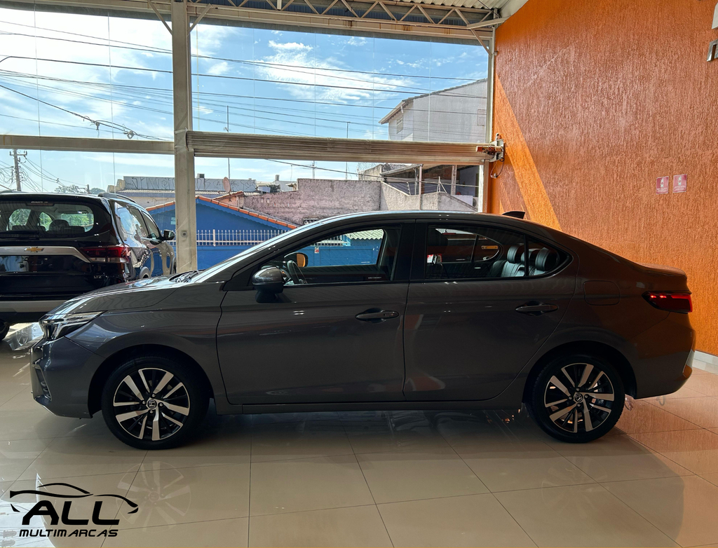 Honda City Cinza