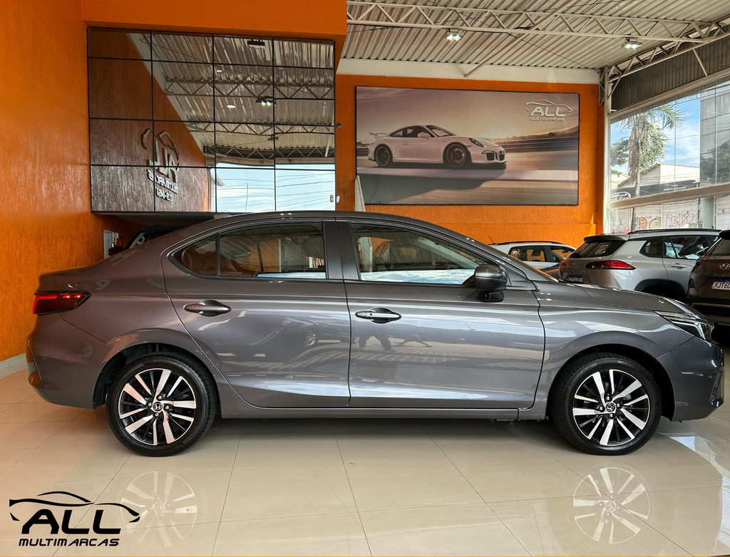 Honda City Cinza