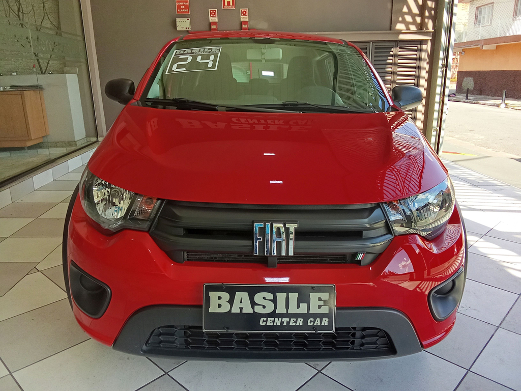 Fiat Mobi Vermelho