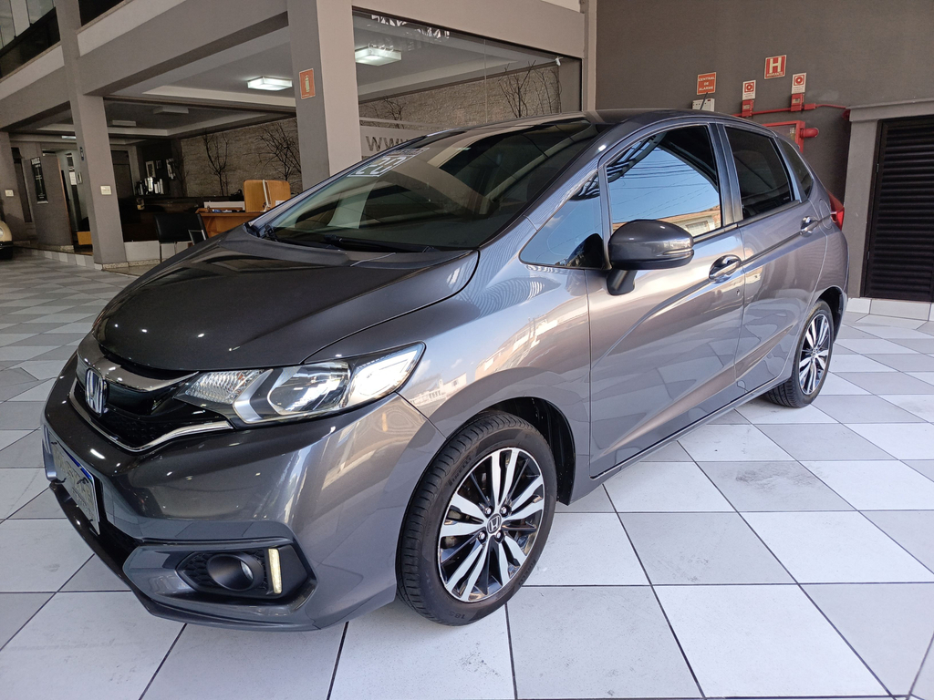 Honda Fit Cinza