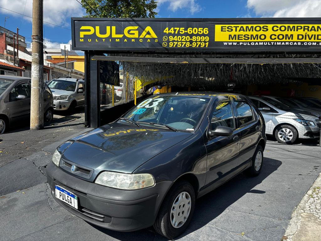 Fiat Palio Cinza