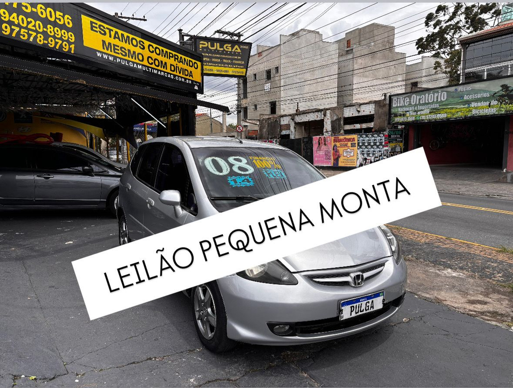 Honda Fit Prata